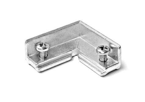 243 cerniera a chiusura automatica ap. 100° profili alluminio Giunzione